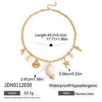 Vacation Beach Modern Style Geometric 316 Stainless Steel  Women's Pendant Necklace Necklace sku image 11