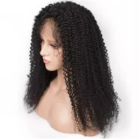 Women's Exotic Casual Holiday Street Real Hair Long Bangs Long Curly Hair Wigs main image 3