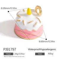 Vacation Simple Style Fruit 304 Stainless Steel Jewelry Accessories sku image 11