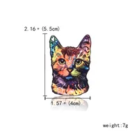 Cute Streetwear Cat Acrylic Acrylic Unisex Brooches main image 2