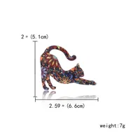 Cute Streetwear Cat Acrylic Acrylic Unisex Brooches main image 7