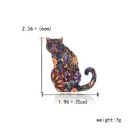 Cute Streetwear Cat Acrylic Acrylic Unisex Brooches main image 9