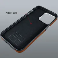 Zhichen New Magnetic Anti-Fall Shell For Iphone15 Phone Case Apple 14 High-Grade Leather Protective Cover In Stock main image 3