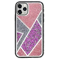 Cross-Border Applicable For Apple Personalized Electroplated Mirror 12 Tide Brand Iphone13 Protective Cover Popular XR Contrast Color Phone Case main image 2