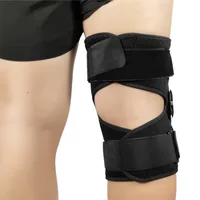 Sports Knee Pads Fitness Training Knee Protection Support Aid Silicone Shock Absorption Pressure Aluminum Bar Pads main image 2