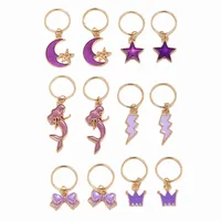 Unisex Casual Elegant Cute Casual Holiday Weekend Curls Straight Hair Dreadlocks Hair Rings sku image 14