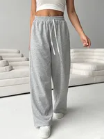 Women's Casual Travel Daily Casual Basic Formal Solid Color Full Length Casual Pants main image 3