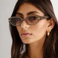 Casual Classical Novelty Glasses Ac Polygon Full Frame Glasses main image 4