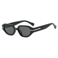 Casual Classical Novelty Glasses Ac Polygon Full Frame Glasses main image 5
