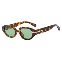 Casual Classical Novelty Glasses Ac Polygon Full Frame Glasses main image 6