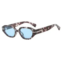 Casual Classical Novelty Glasses Ac Polygon Full Frame Glasses main image 7