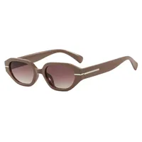 Casual Classical Novelty Glasses Ac Polygon Full Frame Glasses main image 8