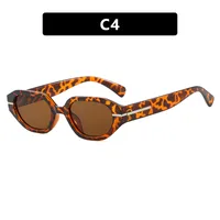 Casual Classical Novelty Glasses Ac Polygon Full Frame Glasses sku image 4