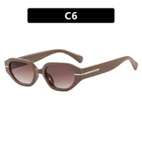 Casual Classical Novelty Glasses Ac Polygon Full Frame Glasses sku image 6