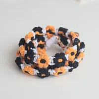 Factory Direct  Hot Selling Bohemian Woven Daisy Flower Badge Neck Lanyard Mobile Phone Lanyard Strap Women main image 4