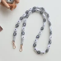 Factory Direct  Hot Selling Bohemian Woven Daisy Flower Badge Neck Lanyard Mobile Phone Lanyard Strap Women sku image 19