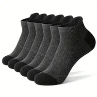 Spring And Summer Mesh Breathable Basketball Sports Socks Men And Women A Variety Of Short Tube Boat Socks Plus Size Socks Wholesale sku image 4