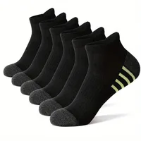Spring And Summer Mesh Breathable Basketball Sports Socks Men And Women A Variety Of Short Tube Boat Socks Plus Size Socks Wholesale sku image 5