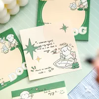 1 Piece Animal Cartoon Cat Class Learning School Paper Cartoon Style Cute Preppy Style Sticky Note main image 9