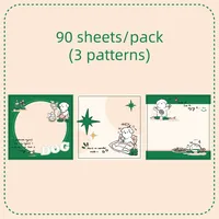 1 Piece Animal Cartoon Cat Class Learning School Paper Cartoon Style Cute Preppy Style Sticky Note sku image 4