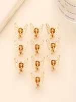 Unisex Elegant Butterfly Metal Hair Clip main image 3