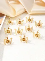 Unisex Elegant Butterfly Metal Hair Clip main image 4