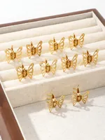 Unisex Elegant Butterfly Metal Hair Clip main image 5