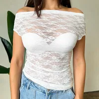 Women's T-shirt Short Sleeve T-Shirts Elegant Classic Style Solid Color main image 2