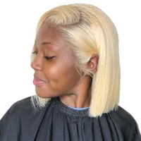 Unisex Simple Style Casual Holiday Weekend Real Hair Homogeneous And Oblique Straight Hair Wigs main image 4