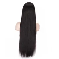 Unisex Simple Style Casual Holiday Weekend Real Hair Homogeneous And Oblique Long Curly Hair Wigs main image 3