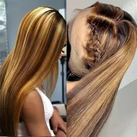 Unisex Simple Style Casual Holiday Weekend Real Hair Homogeneous And Oblique Straight Hair Long Straight Hair Wigs main image 3