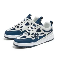 Men's Korean Style Multicolor Multicolor Shallow Mouth Belt Decoration Round Toe Flats Skate Shoes main image 5