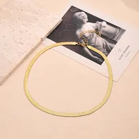 Casual Modern Style Simple Style Simple Solid Color 304 Stainless Steel Handmade Polishing 18K Gold Plated DIY Jewelry Accessories main image 6