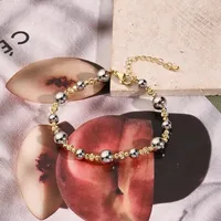 Casual Simple Style Round Copper Polishing Plating 18K Gold Plated Rose Gold Plated White Gold Plated Women's Bracelets Necklace Jewelry Set main image 8