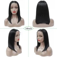 Women's Star Fashion Casual Masquerade Street Real Hair Homogeneous And Oblique Straight Hair Wigs main image 5