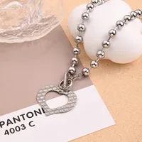 Casual Vacation Red Heart Stainless Steel Polishing Women's Necklace sku image 7