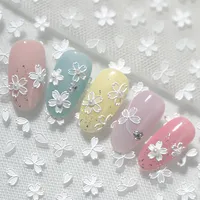 IG Style Cartoon Style Cute Flower Nail Stickers Nail Decoration Accessories sku image 2
