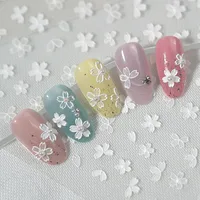 IG Style Cartoon Style Cute Flower Nail Stickers Nail Decoration Accessories main image 9