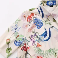 Women's Blouse Long Sleeve Blouses Elegant Flower main image 5