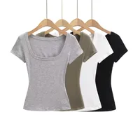 Women's T-shirt Long Sleeve T-Shirts Streetwear Solid Color main image 1