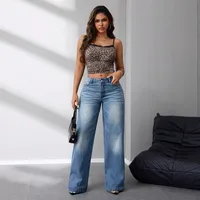Women's Daily Street Simple Style Classic Style Solid Color Full Length Jeans main image 5