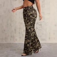 Women's Party Street Streetwear Camouflage Full Length Cargo Pants main image 1