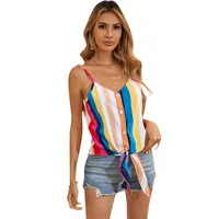 Women's Camisole Tank Tops Simple Style Classic Style Stripe sku image 6