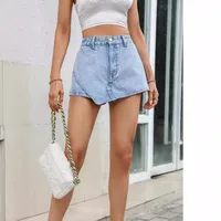 Women's Daily Street Streetwear Solid Color Shorts Jeans main image 4