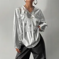 Women's T-shirt Long Sleeve T-Shirts Streetwear Solid Color main image 3