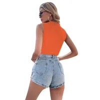 Women's Vest Tank Tops Streetwear Solid Color main image 4