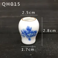 Original Design Handmade Simple Style Landscape Flowers Porcelain Blue And White Porcelain sku image 8