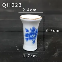 Original Design Handmade Simple Style Landscape Flowers Porcelain Blue And White Porcelain sku image 14