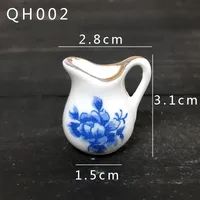 Original Design Handmade Simple Style Landscape Flowers Porcelain Blue And White Porcelain sku image 13