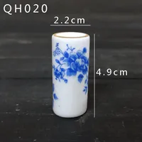 Original Design Handmade Simple Style Landscape Flowers Porcelain Blue And White Porcelain sku image 22
